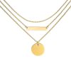 Paul Valentin | Circle Plate Necklace