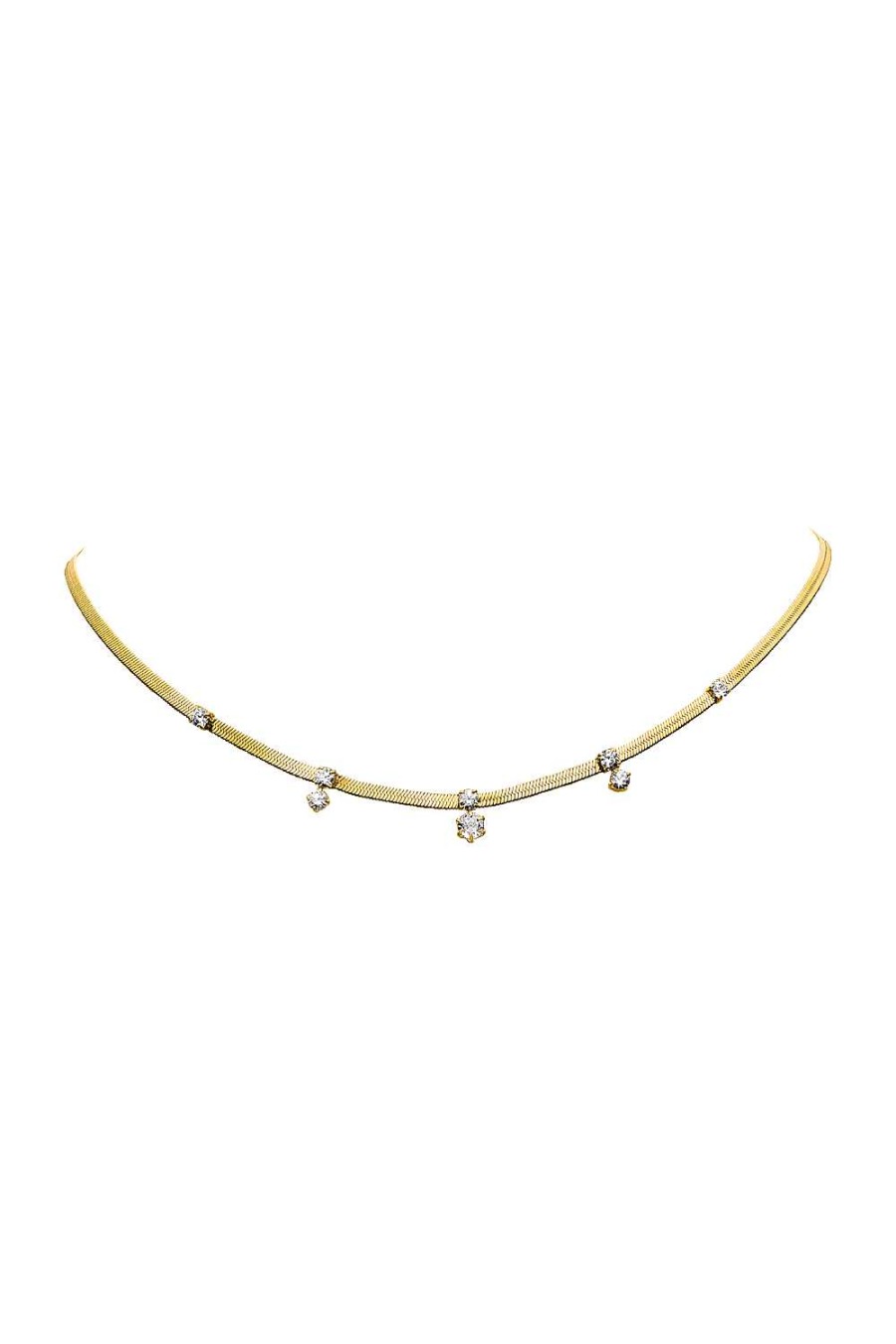 Paul Valentin | Sparkle Sleek Necklace