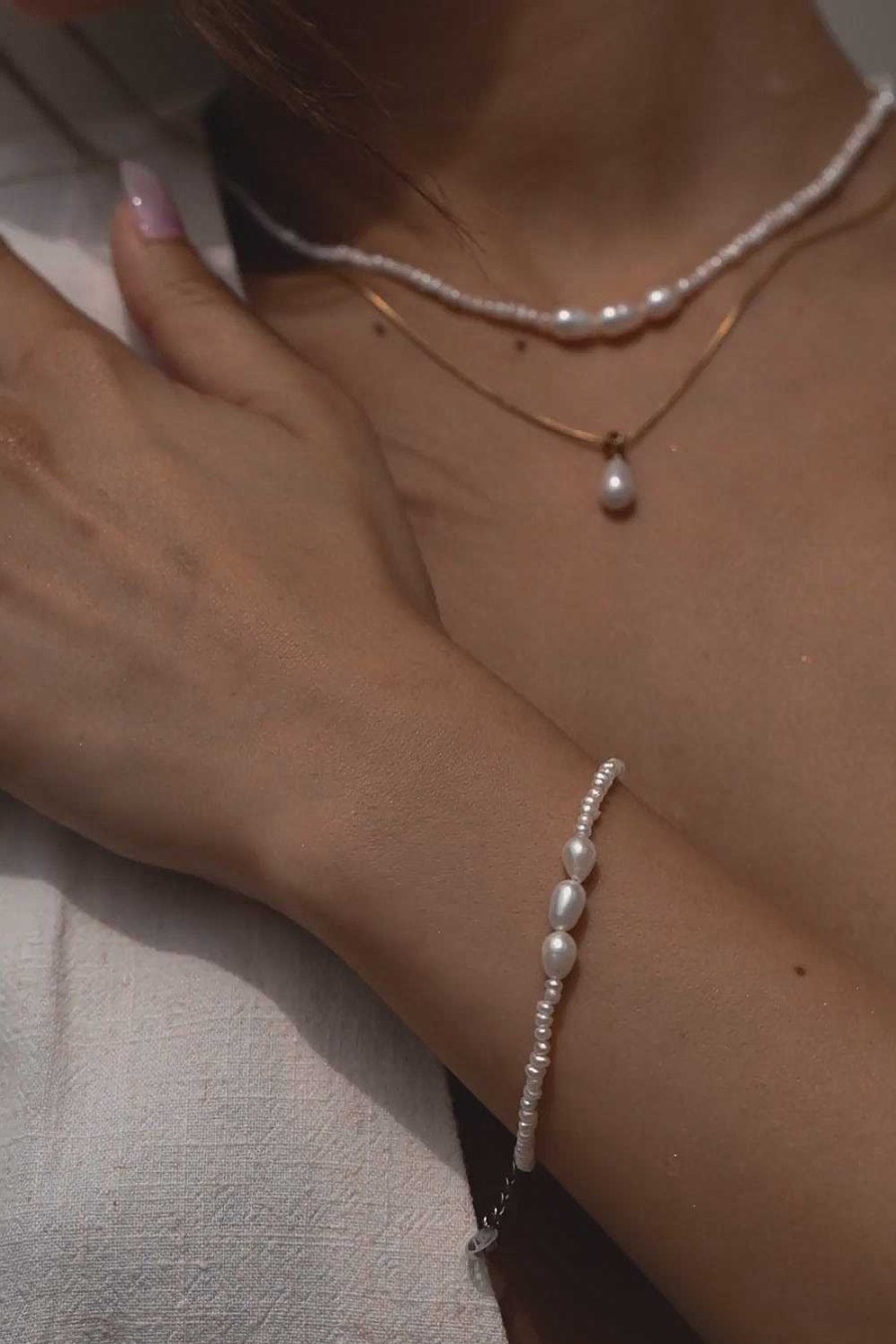 Paul Valentin | Freshwater Pearl Bracelet