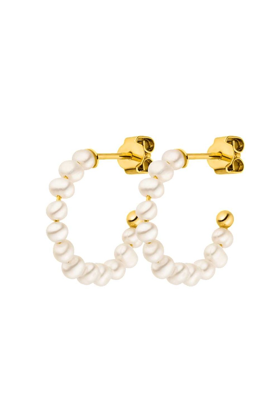 Paul Valentin | Mini Pearl Hoops