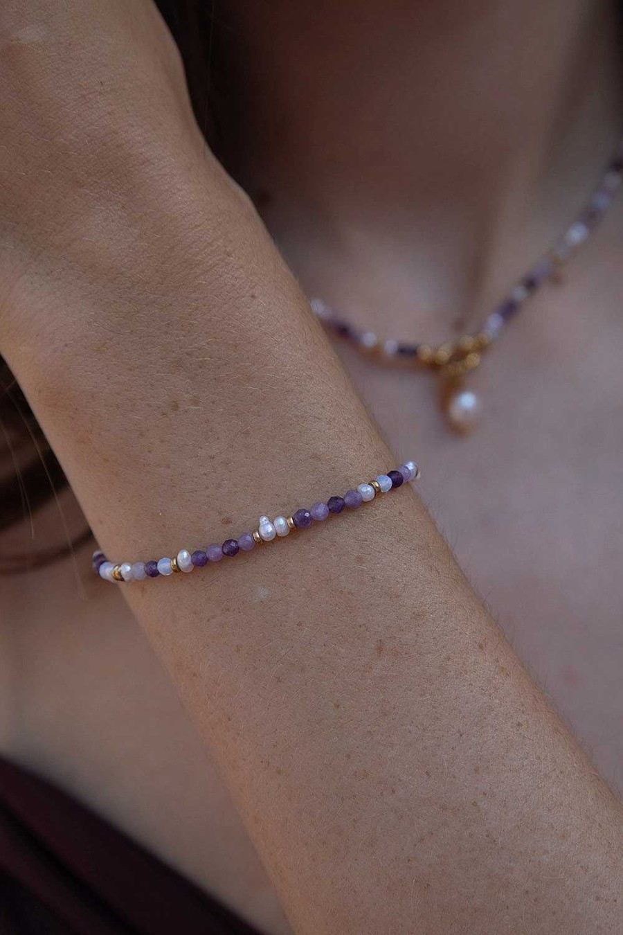 Paul Valentin | Amalfi Lilac Bead Set