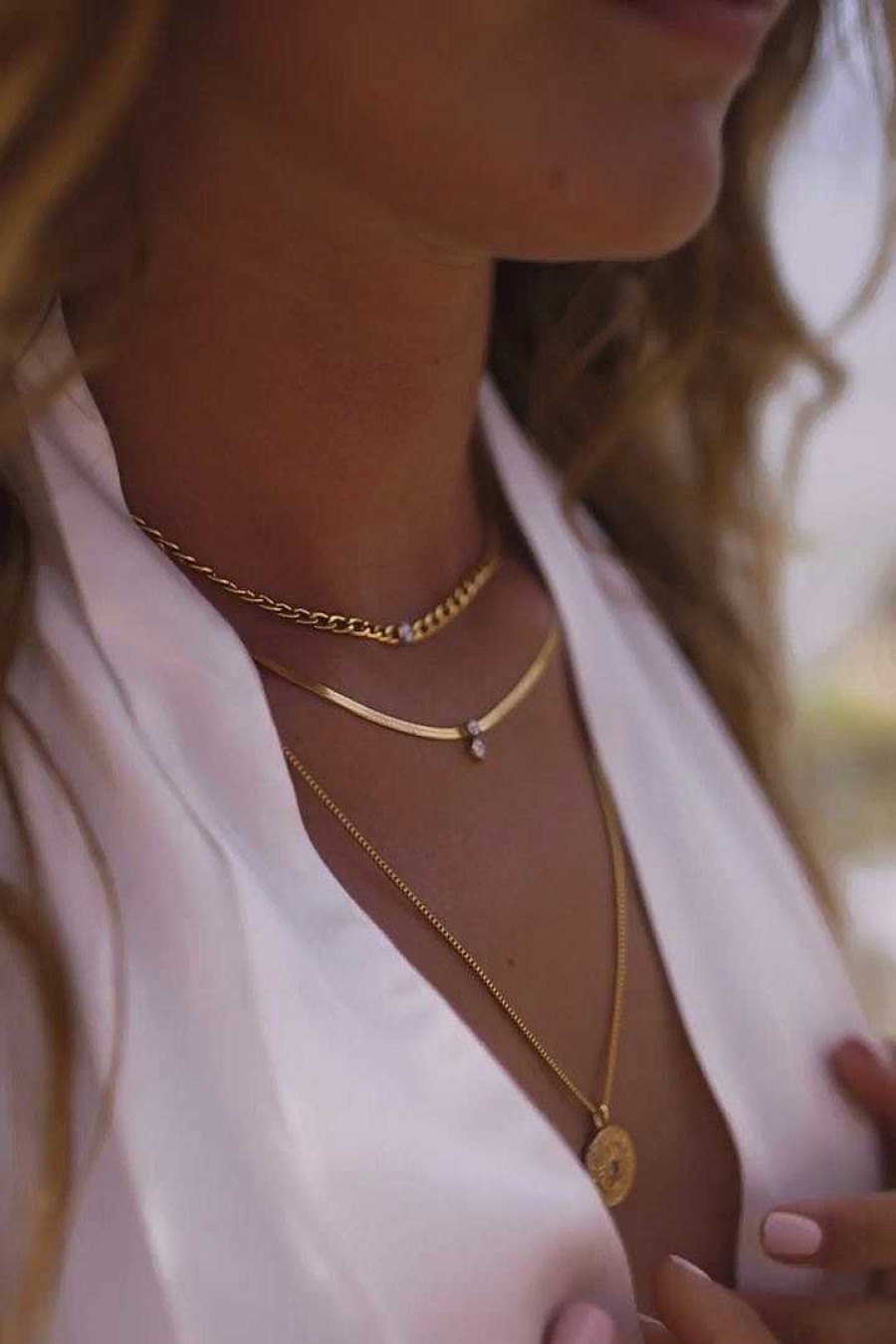 Paul Valentin | Brilliant Curb Necklace