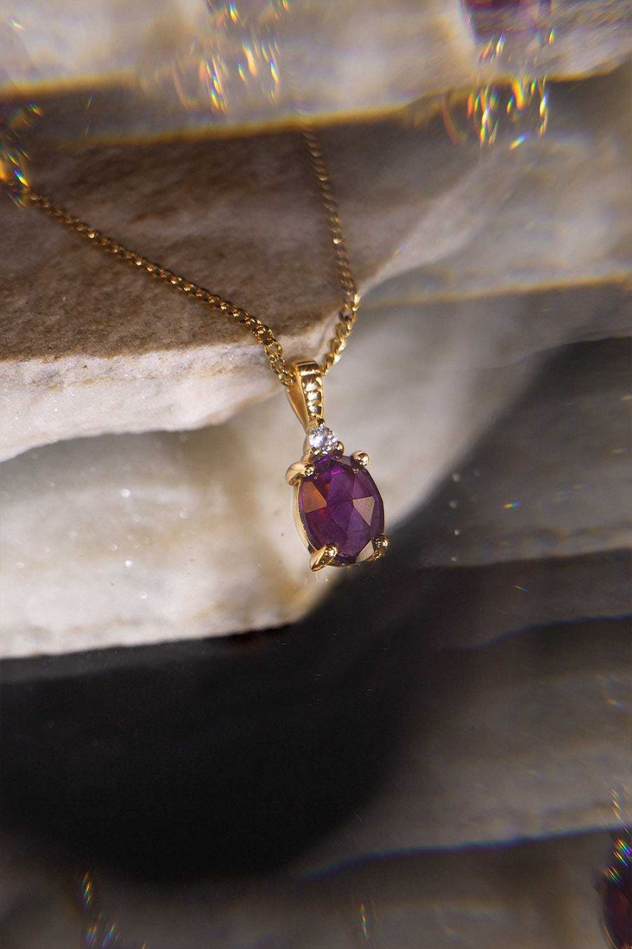 Paul Valentin | Amethyst Protection Necklace