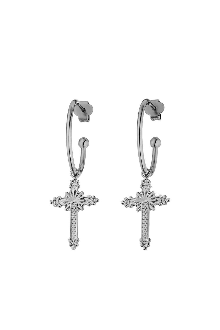 Paul Valentin | Big Cross Hoops