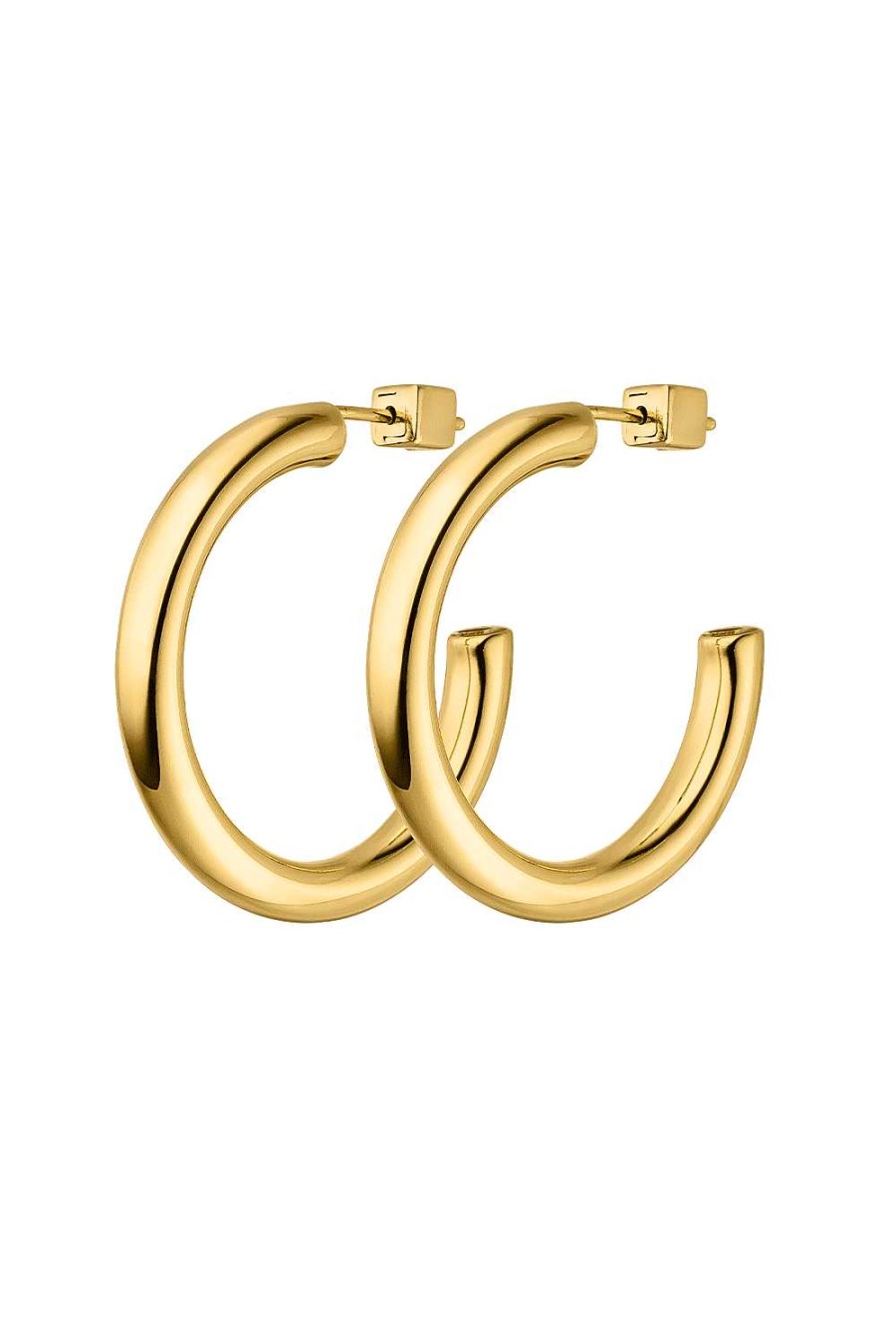 Paul Valentin | L A Hoops Gold Plated