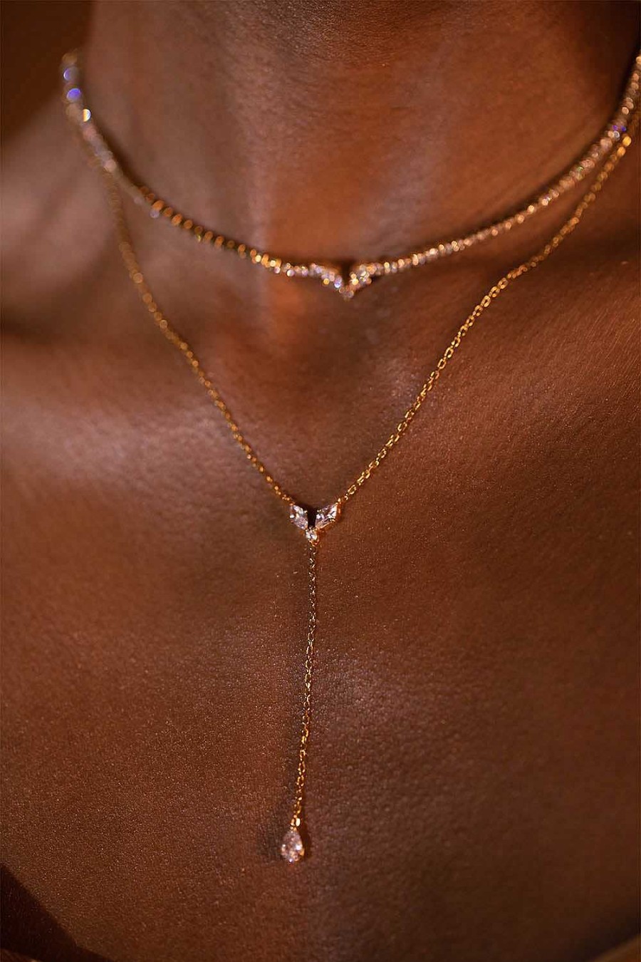 Paul Valentin | Teardrop Y-Necklace