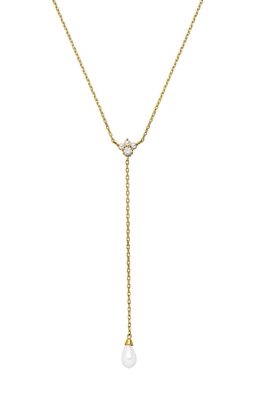 Paul Valentin | Y-Necklace Pearl