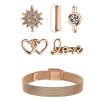 Paul Valentin | Love-Mesh Strap-Set Avec 5 Charms