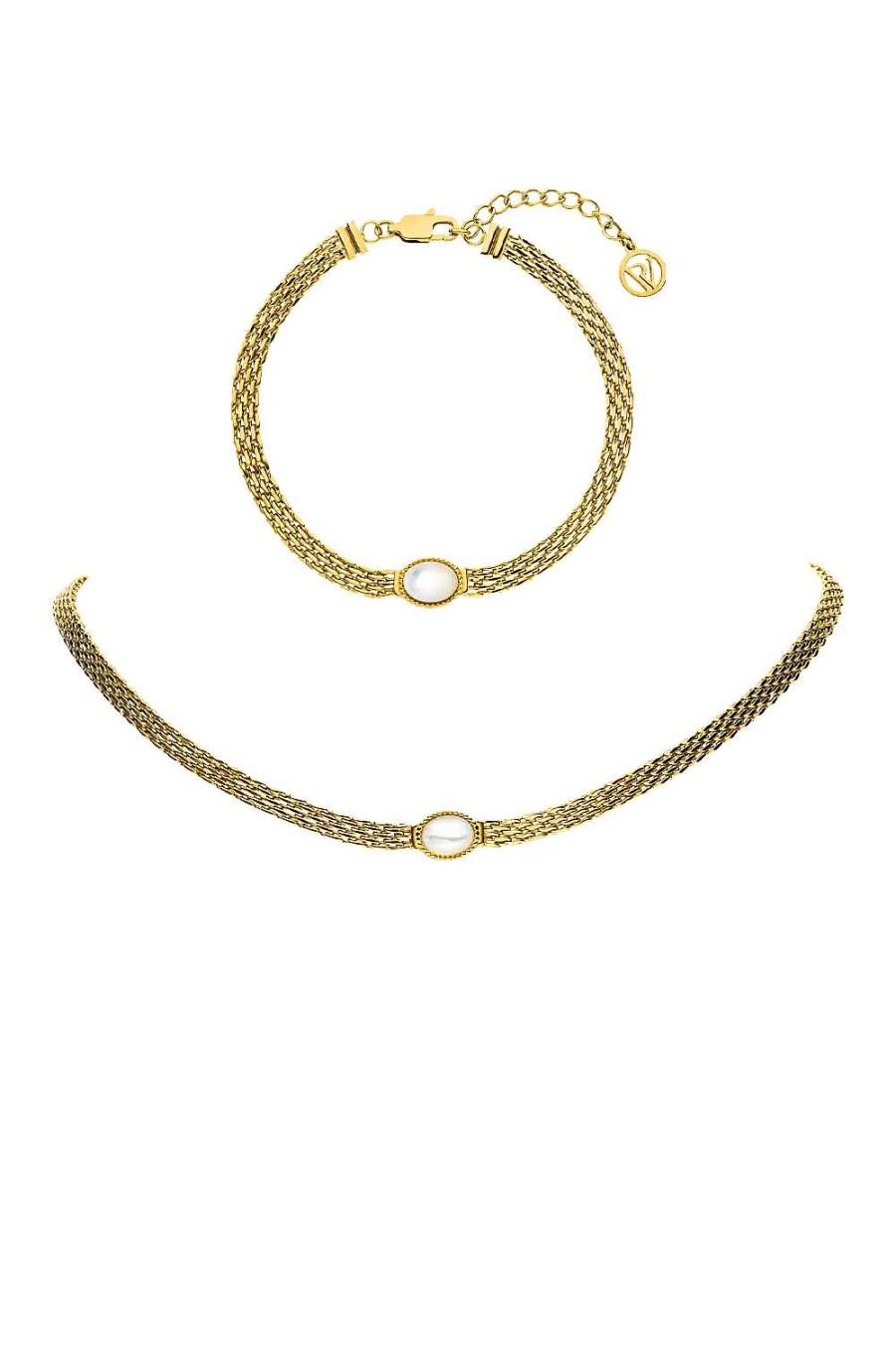 Paul Valentin | Amalfi Mesh Necklace Set