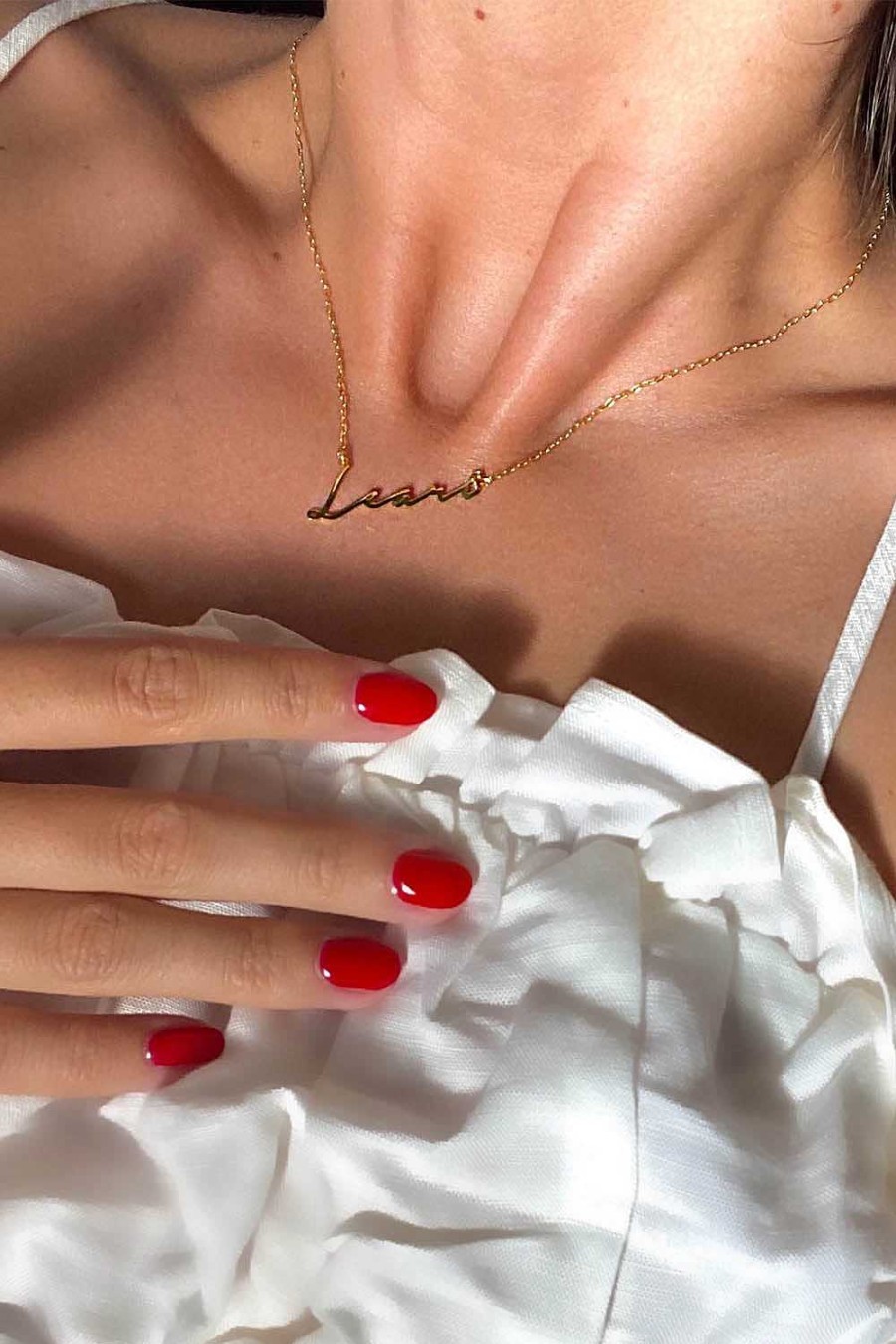 Paul Valentin | Collier Pr Nom Italics Or Massif