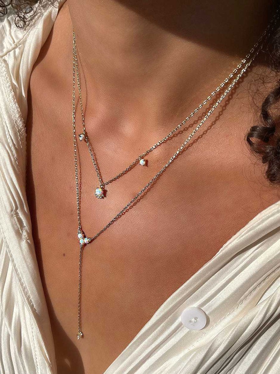 Paul Valentin | Opal Hope Y-Necklace