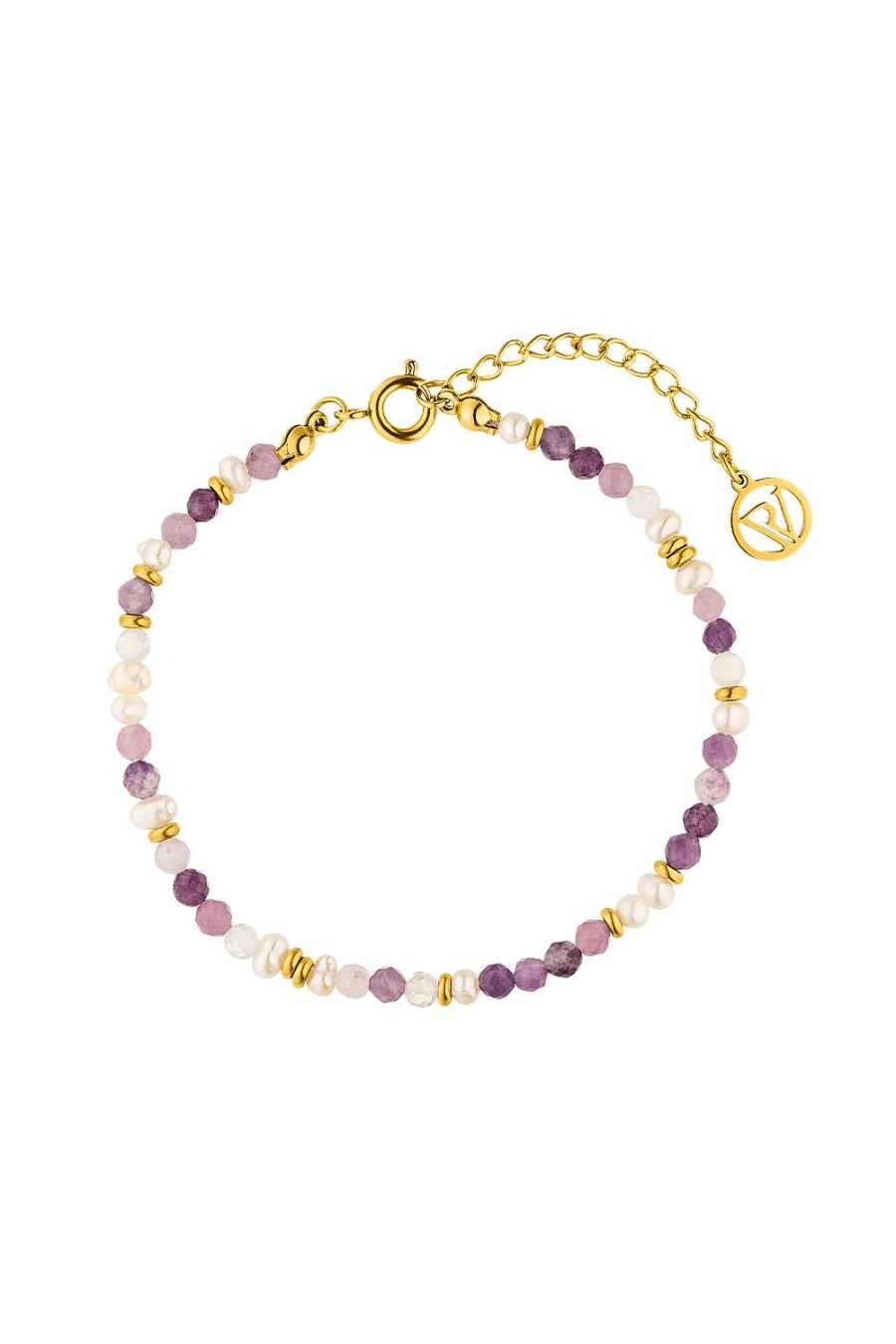 Paul Valentin | Amalfi Lilac Bead Bracelet